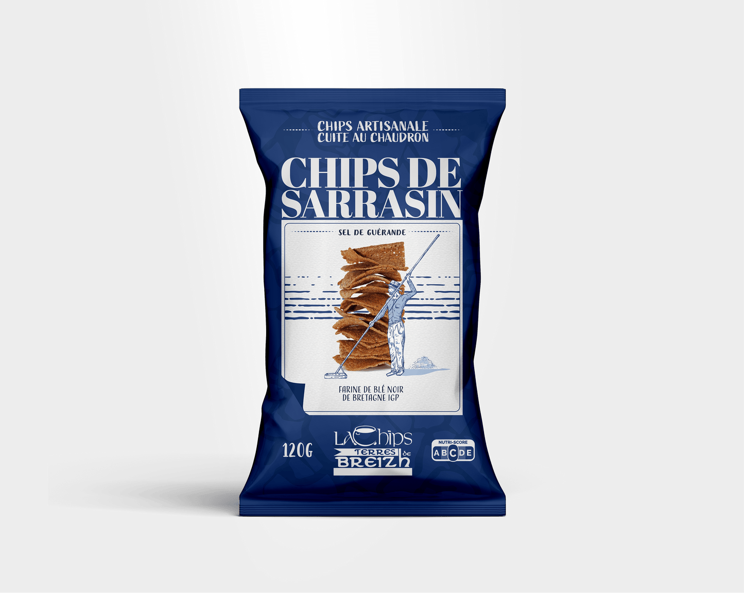 Chips de Sarrasin au sel de Guérande - HEOL