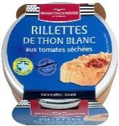 Rillettes de Thon blanc aux Tomates séchées - HEOL