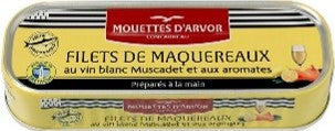 Filet de Maquereau au Muscadet et Aromates