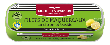 Filet de Maquereau au Citron et Basilic