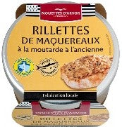 Rillettes de Maquereau à la Moutarde à l'ancienne