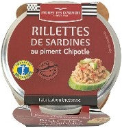 Rillettes de Sardines au Piment de Chipotle