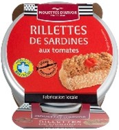 Rillettes de Sardines aux Tomates