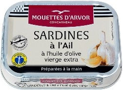 Sardines à l'Ail et Huile d'olive