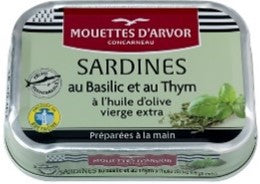Sardines au Basilic et au Thym