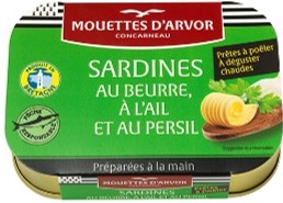 Sardines au Beurre et Persillade