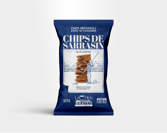 Chips de Sarrasin au sel de Guérande