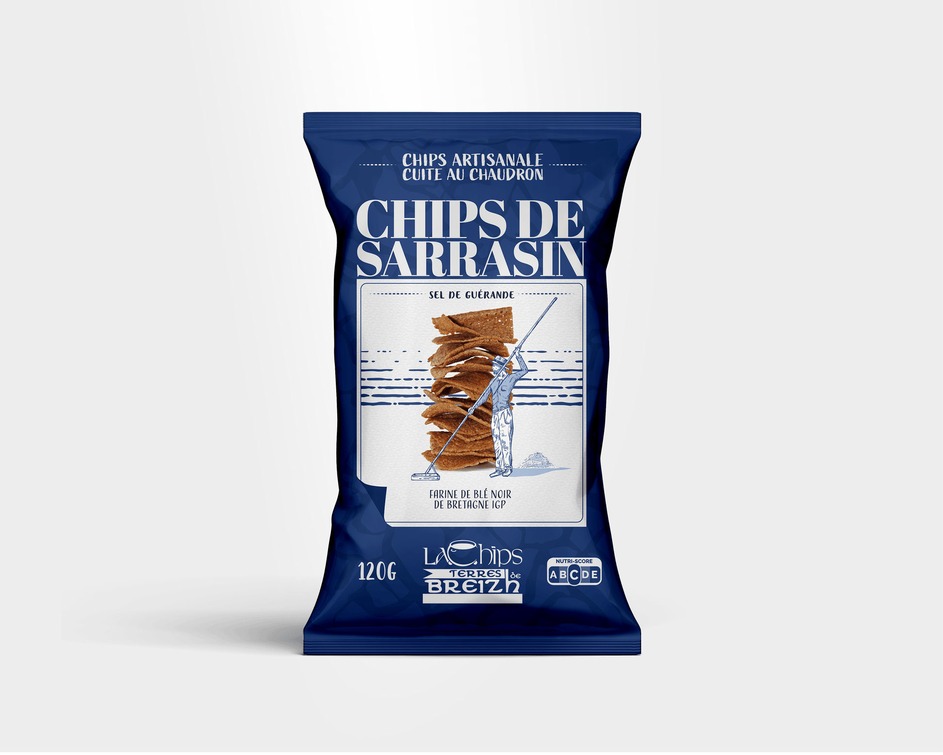 Chips de Sarrasin au sel de Guérande - HEOL