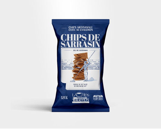 Chips de Sarrasin au sel de Guérande - HEOL