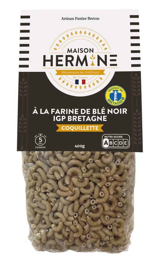 Coquillettes de blé noir IGP Bretagne - HEOL