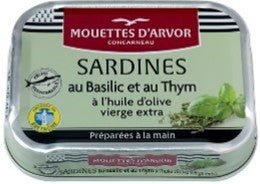Sardines au Basilic et au Thym - HEOL
