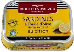 Sardines au Citron et Huile d'olive - HEOL