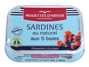 Sardines au naturel aux 5 Baies - HEOL