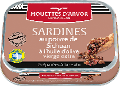 Sardines au Poivre de Sichuan et Huile d'olive - HEOL